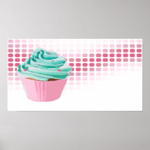 bakery beats : cupcake posters