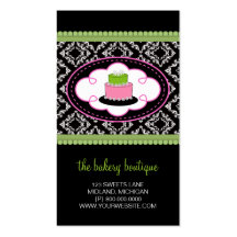 Bakery Boutique Business Cards