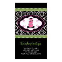 Bakery Boutique Business Cards