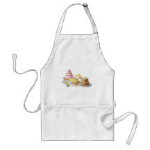 Baking cakes and cookies aprons