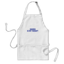 Baking is my therapy apron