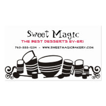baking mixing bowl kitchen cannisters bakery bu... business card template