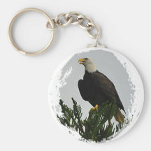 BALD EAGLE KEY CHAIN