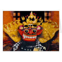 Balinese Barong Cards