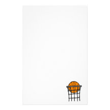 Ball in Basket Customised Stationery