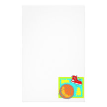 Ball & Shoes Stationery Design