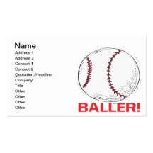 Baller Business Card Templates
