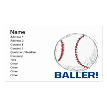 Baller Business Cards