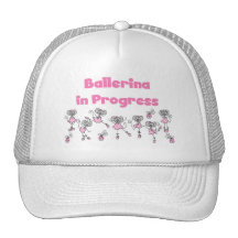 Ballerina in Progress T-shirts and Gifts Mesh Hat