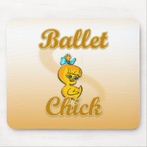 Ballet Chick Mousepads