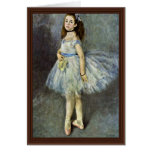 Ballet Dancer By Pierre-Auguste Renoir Card