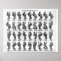 Ballet of the Polichinelles Posters