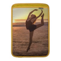 Ballet on the Beach Macbook Air Sleeve