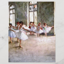 Ballet Rehearsal Personalized Flyer
