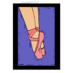 Ballet Slippers Greeting Cards