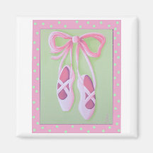 Ballet Slippers Magnets