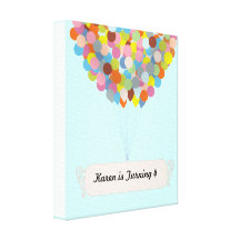 Balloon Celebration Canvas Print