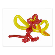 Balloon dragon postcards