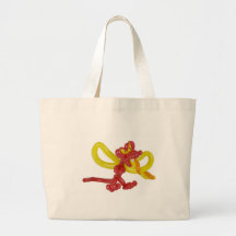 Balloon dragon tote bag