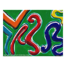balloon graffiti custom invitations