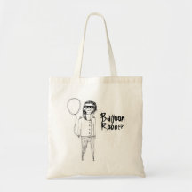 Balloon Robber Tote Bag