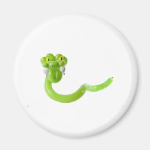 Balloon snake refrigerator magnets
