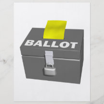 Ballot Box Full Colour Flyer