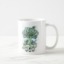 Ballpoint Tree Mugs