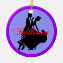 Ballroom dancers ornaments