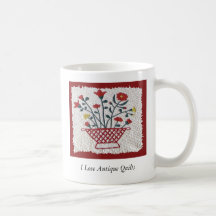 Baltimore Album Quilt c.1850 Mug