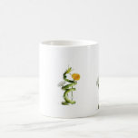 Bamboo and gerbera daisies mug