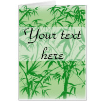Bamboo Dreams Card