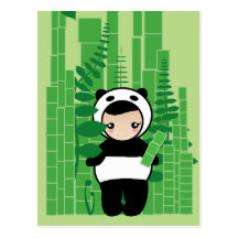 Bamboo Snack Post Cards