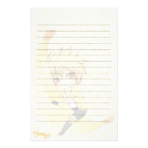 Banana Boy chibi Personalized Stationery