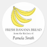 Banana Bread Labels, From the Kitchen Of... Round Stickers