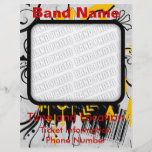 Band Flyer Urban Grunge with Photo
