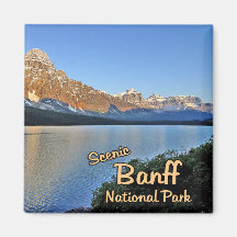 Banff National Park Refrigerator Magnets