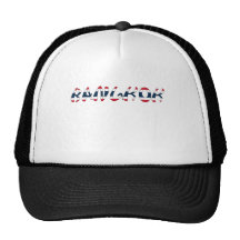 Bangkok Apparel with Thai Flag Background Hat