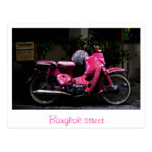 Bangkok street post cards