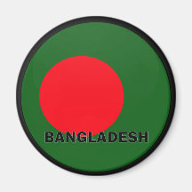 Bangladesh Roundel quality Flag Refrigerator Magnet