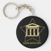 Bank Boyz Black Keychain