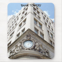 Bank Towers Mouse Pad