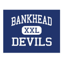Bankhead Devils Middle Cordova Alabama Postcards