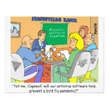 BANKING / ANTI VIRUS SOFTWARE / BIRD FLU PERSONALIZED INVITATION