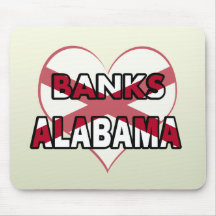 Banks, Alabama Mouse Pads