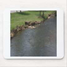 Banks of the river mousepad