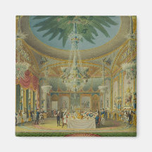 Banqueting Room, from 'Views of Royal Pavilion Magnets