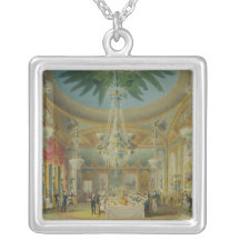Banqueting Room, from 'Views of Royal Pavilion Pendant