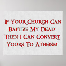 Baptising Dead People Poster