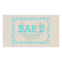 Bar D Custom Designs Business Card Template